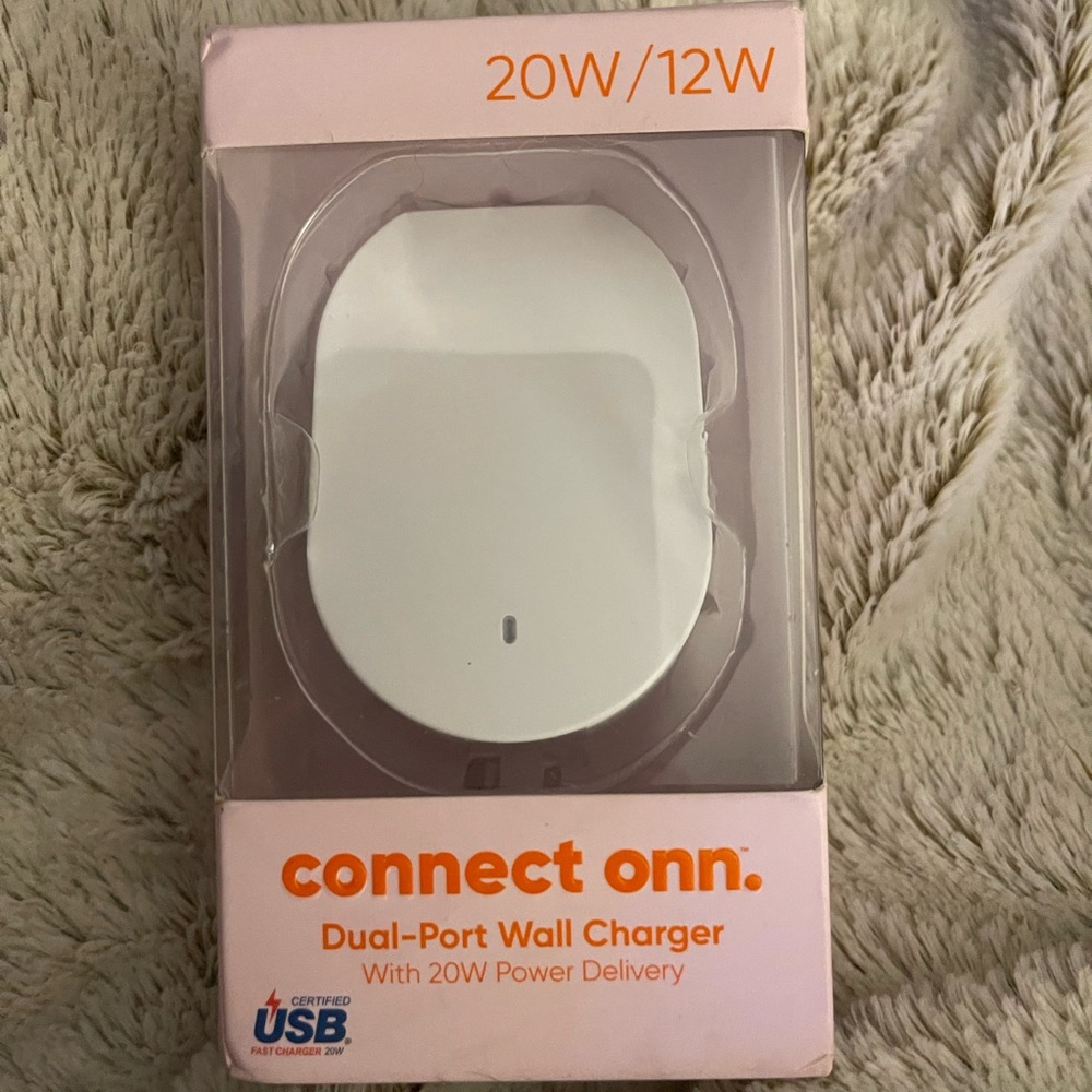 NIB connect onn portable wall charger